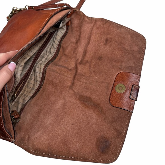 Frye Brown Leather Crossbody - Picture 4 of 13